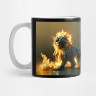 Fire Lion Version 2 Mug